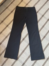 Alice And Olivia Black Flare Dress Pants 10 Women’s Slacks Wide Leg Y2K