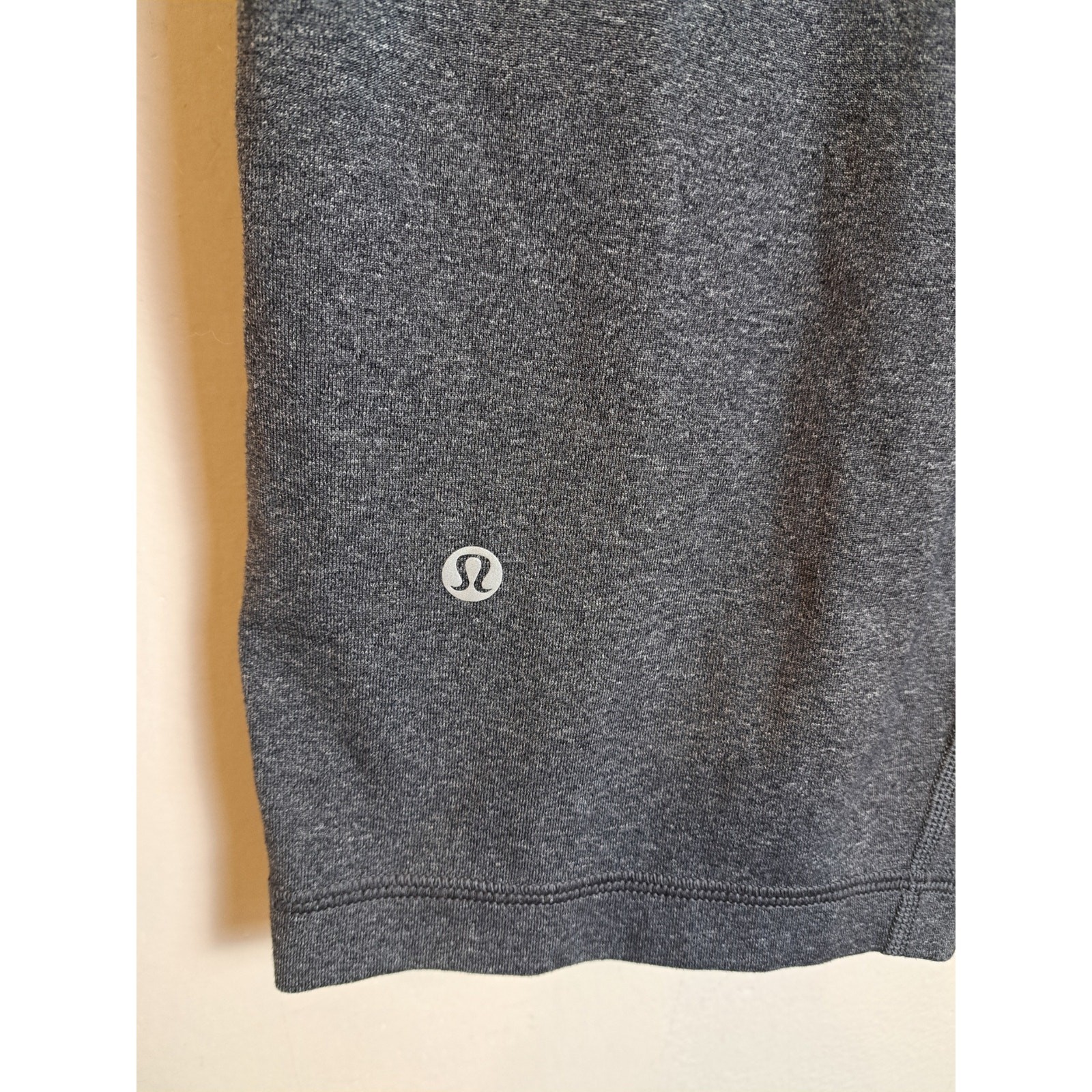 LULULEMON CHARCOAL GRAY ELASTIC DRAWSTRING WAIST … - image 2