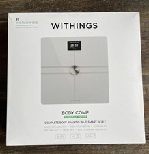 WITHINGS Body Comp Scale Complete Body Analysis WI-FI Smart Scale White