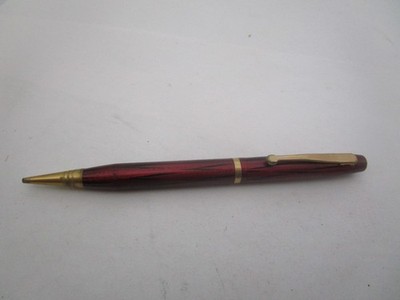 Eversharp Symphony Burgundy & Gold Mechanical Pencil - 1940's - USA