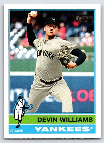 2025 Topps Heritage #376 Devin Williams | Baseball Card