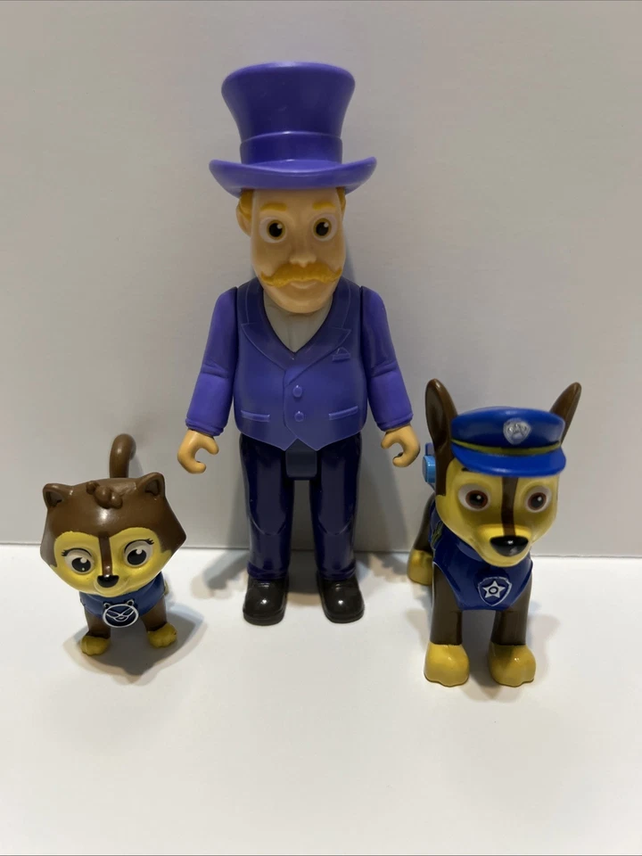 Nuevas figuras de la Patrulla Canina cachorros con alcalde Humdinger Goodway atrevido Danny Farmer Yumi Foto 2 de 4