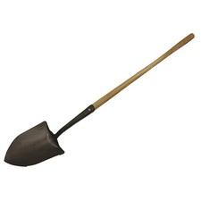 COUNCIL TOOL FFSHOSS38 FSS Fire Shovel,Wood,4.5'L 12N166