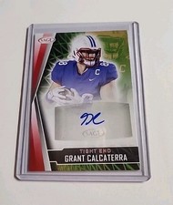 2022 SAGE High Series Grant Calcaterra Red Auto RC #A-GC