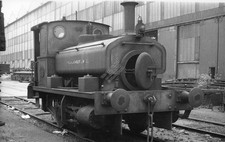 1963 Barclay AB 1891 HARLAND & WOLFF Industrial Locomotive Railway Photograph