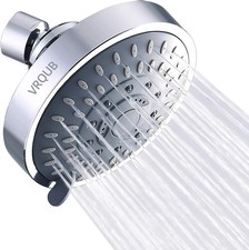 Original Modified HIGH FLOW SHOWER HEAD 14 GPM Soft High Pressure Acrylonitr