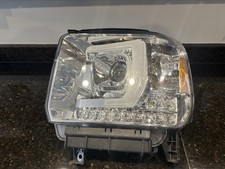 14-15 GMC Sierra 1500 2500HD 3500HD Pickup LED Bar Headlights Driver Side - USED