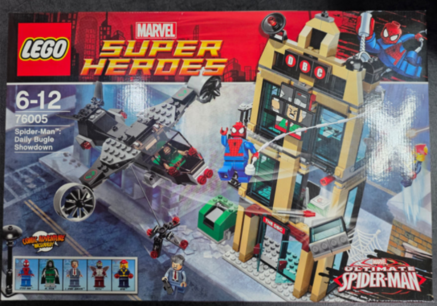 LEGO Marvel Super Heroes 76005 Spider-Man Daily Bugle Showdown 476pcs NEW Sealed