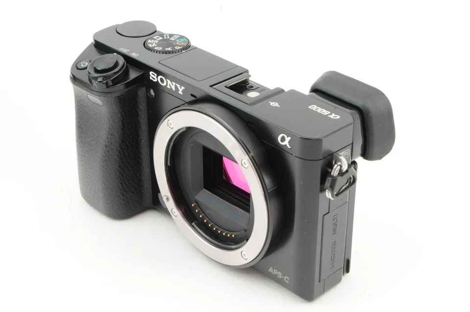 Sony Alpha A6000 (Kit with 16-50mm & 55-210mm Zoom) Black Near Mint #24846E - Image 2 of 4