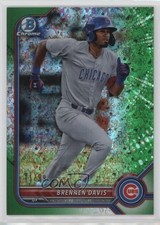 2022 Bowman Green Mini-Diamond Refractor 11/99 Brennen Davis #BCP-37 0u9f