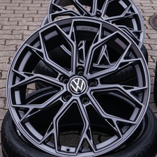18 Zoll Alufelgen RW03 für VW Passat B6 B7 B8 3C 3G CC Scirocco Sharan 7N Grau