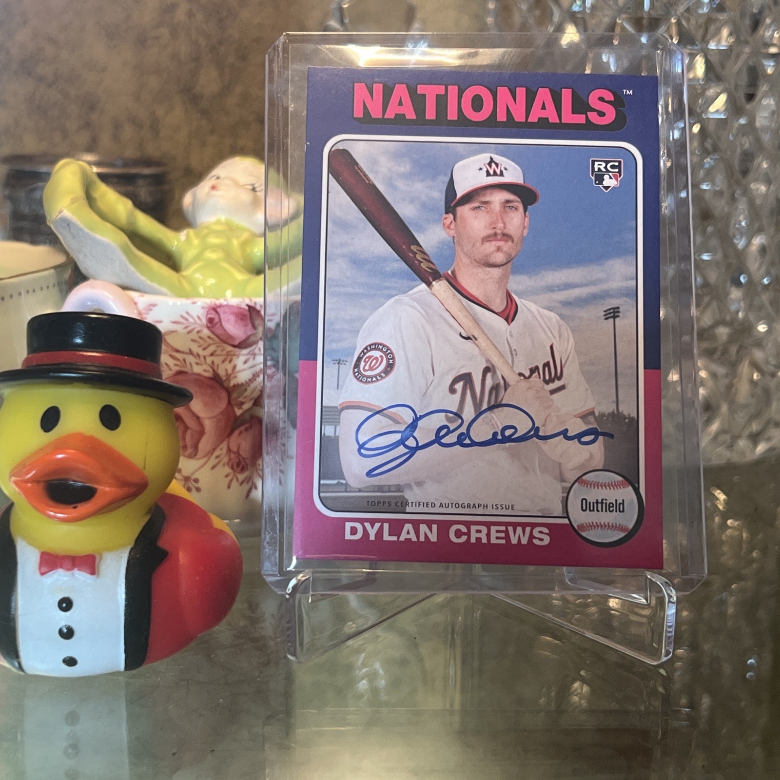 2025 Topps Heritage Dylan Crews Real One Auto 179/200 RC #H25A-DC