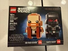 LEGO 40547 BrickHeadz Star Wars Obi-Wan Kenobi Darth Vader NEW Sealed RETIRED
