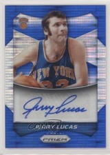 2014-15 Panini Prizm Blue Pulsar 138/249 Jerry Lucas #73 Auto HOF 02ti