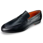 New Santoni Men's Shoes Edvin Dress Penny Loafer