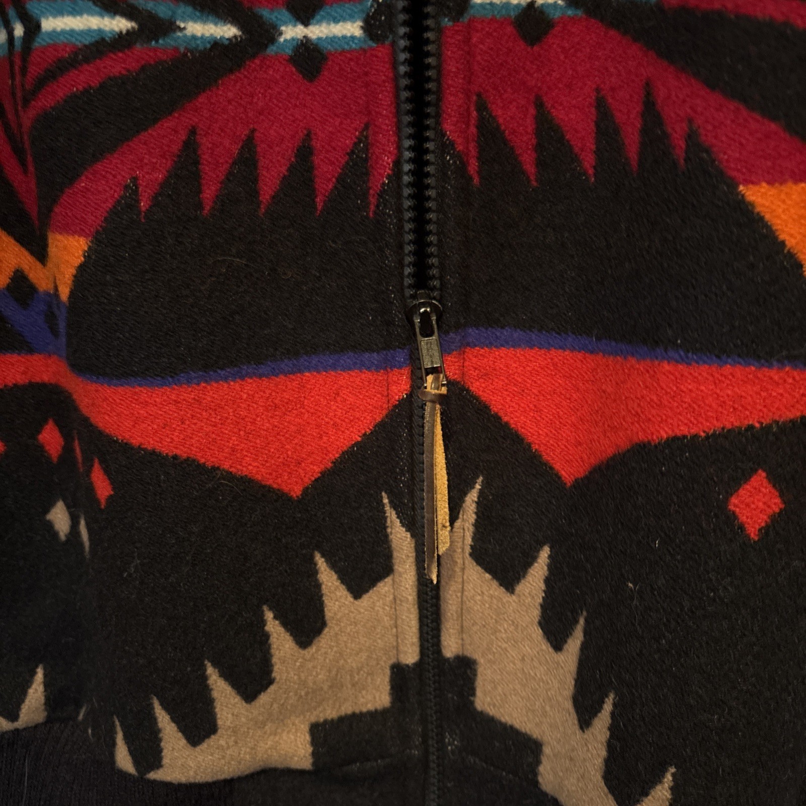 Vintage Pendleton Jacket Men LARGE High Grade Wes… - image 4