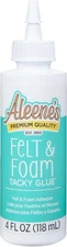 Aleene's Felt and Foam Glue, Strong Bond Tacky 4 FL OZ, Original Version 