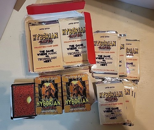 Hyborian Gates CCG Limited Edition Starter Pack, Booster box 1995