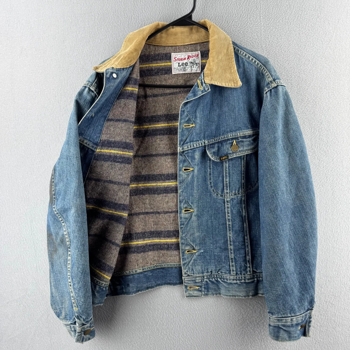 lee storm rider jean jacket products for sale | eBay