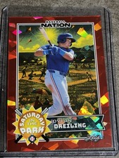 2025 Baseball Nation Dylan Dreiling Los Angeles Dodgers Orange Crystal SP RC /4