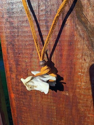 Bone Oddity Leather Necklace