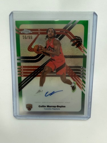2025 Topps Chrome Collin Murray-Boyles Next Stop Signatures (RAW)