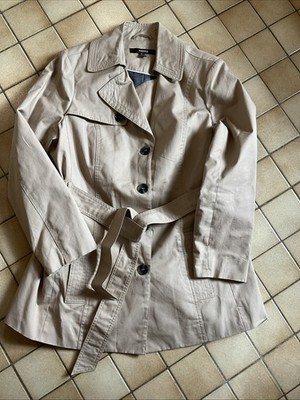 hellbraune Jacke/Trenchcoat in Gr. 44 (mit Maße) von Mexx