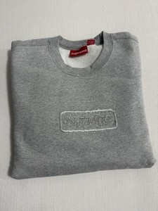 専用Supreme Box Logo Crewneck Heather Grey 20221212073906-0.webp