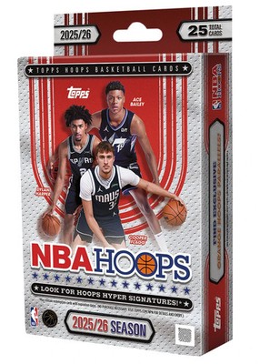 2025 2026 Topps NBA Hoops Basketball - Base, Parallels - Choose Your Card