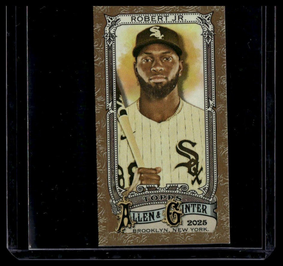 2025 Topps Allen & Ginter #148 Luis Robert Jr. Mini Card Gold