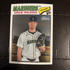 2026 Topps Heritage - Cole Wilcox #155 Chrome (RC)