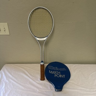 Vintage Wilson Match Point Aluminum Tennis Racket Racquet 4 1/2 Original