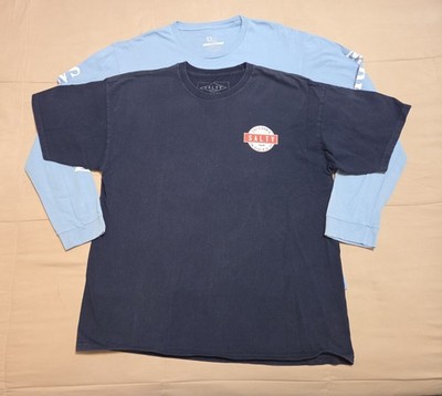 Salty Crew Tshirt Men's Size XL Lot (2) 1 short sleeve 1 long sleeve
