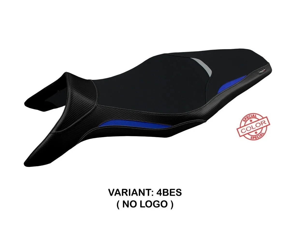 Seat saddle cover Asha SColor Blue - Silver TPZ YAMAHA MT-09 2013 2026 1D3