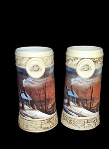 Set of 2 Ducks Unlimited Miller Beer Steins