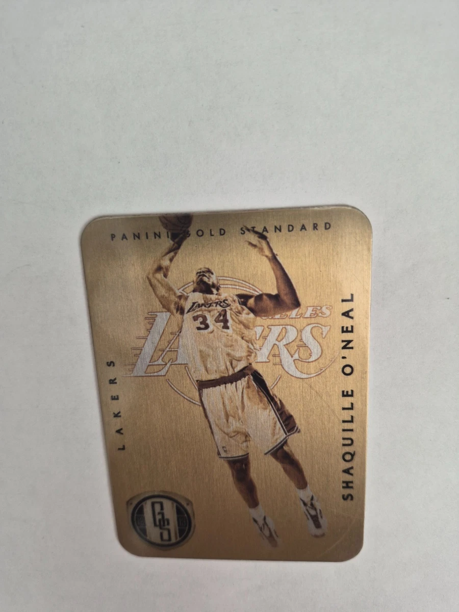 Panini Shaquille O'Neal Los Angeles Lakers Basketball Sports