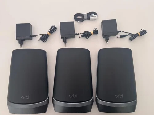 Netgear RBKE963B AX11000 10 Gigabit Ethernet WLAN Router 3x Pack