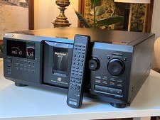 Sony MegaStorage CDP-CX355 300 Disc CD Player Changer w/ Remote Tested Working