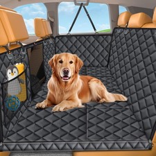 URPOWER Backseat Extender for Dogs - Hard Bottom Dog Car Seat Cover for Back ...