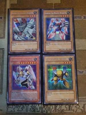 YUGIOH VALKYRION THE MAGNA WARRIOR SDD + BETA + ALPHA + GAMMA DOR SECRET NM