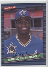 1986 Donruss Harold Reynolds #484 10j2
