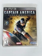 Captain America Super Soldier Sony PlayStation 3, 2011 CIB Case & Manual Tested