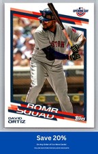 David Ortiz 2022 Topps Opening Day #BS-22 Bomb Squad Boston Red Sox J55