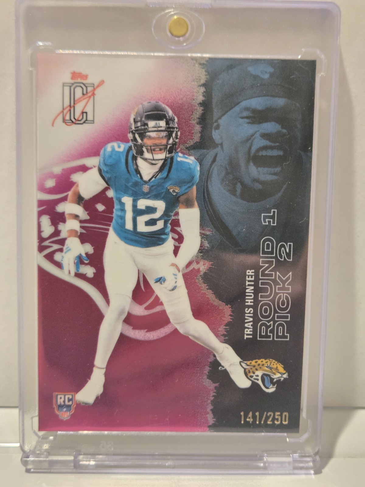 2025 Topps Signature Class - Rookies Travis Hunter #224 Magenta /250 (RC) MINT