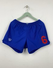 Kopa Vintage 70s 80s 6 Football Soccer Shorts Rare Size S Men Blue