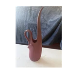 Rare Van Briggle Col Springs Art Pottery Vase Brown Abstract Matte  MPN 14