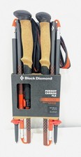 Black Diamond Pursuit Carbon FLZ Trekking Poles 120-135cm Pair - Octane