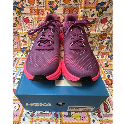 Hoka One One Rincon 3 Beautyberry Women's Purple Pink Running Shoes 1119396-BKP 