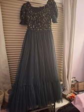 Womens Ivy City Co Adara Dress In Green Size XS