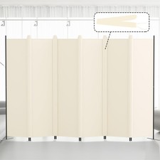 Kokorona 6 Panel Room Divider 6FT Tall Folding Privacy Screen Wall 